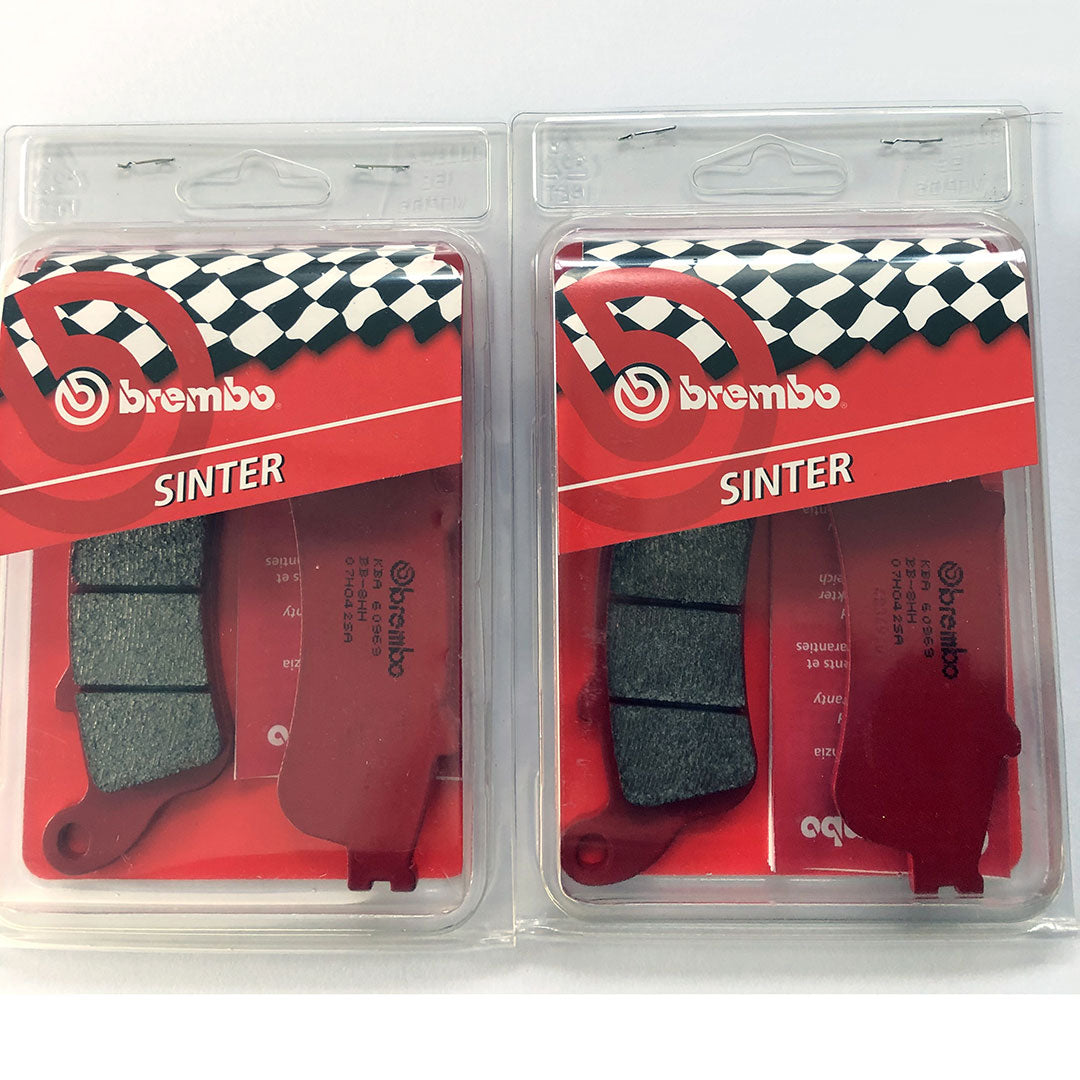 PASTIGLIE FRENO BREMBO SA 2 COPPIE SINTERIZZATE COMPATIBILE PER HONDA VFR V-TEC ABS 2002 > 2005 07HO42SA