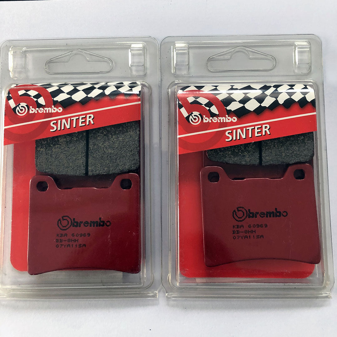 PASTIGLIE FRENO BREMBO SA 2 COPPIE SINTERIZZATE COMPATIBILE PER YAMAHA XV VIRAGO 1100 1986 > 1993 07YA11SA