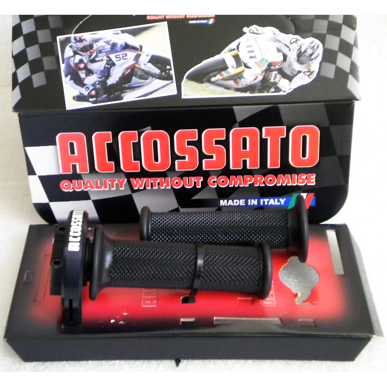 KIT COMANDO GAS RAPIDO COMPATIBILE PER BMW S 1000 RR 2009 > 2011 ACCOSSATO ERGAL