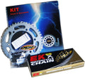 KIT CATENA CORONA PIGNONE TRASMISSIONE PBR / EK COMPATIBILE PER KTM XCF-W 500 2020 > 2022 PASSO ORIGINALE EK2993G