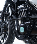 BARRE PARAMOTORE PROTEZIONE ADVENTURE R&G PER KAWASAKI Z 900 RS 2018 > 2020 NERO