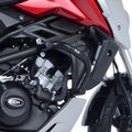 BARRE PARAMOTORE PROTEZIONE ADVENTURE R&G PER HONDA CB 125 R 2018 > 2023 NERO