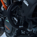BARRE PARAMOTORE ADVENTURE R&G PER KTM 250 DUKE 2018 ARANCIO AB0038OR