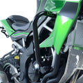 BARRE PARAMOTORE PROTEZIONE ADVENTURE R&G PER KAWASAKI Z 125 2019 2020 NERO
