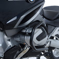 BARRE PARAMOTORE PROTEZIONE ADVENTURE R&G PER BMW R 1250 RT 2019 2020 NERO