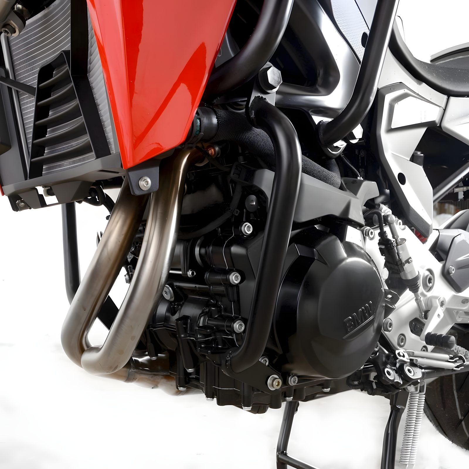 BARRE PARAMOTORE INFERIORE R&G PER BMW F 900 R 2020 > 2024 SILVER AB0065SI