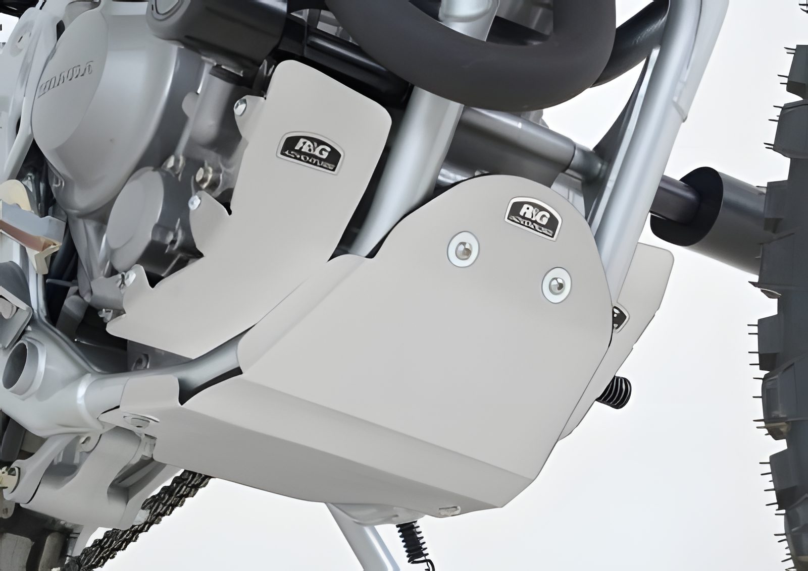 PARACOPPA R&G COMPATIBILE PER HONDA CRF 250 M 2013 > 2016 SILVER BP0007SI