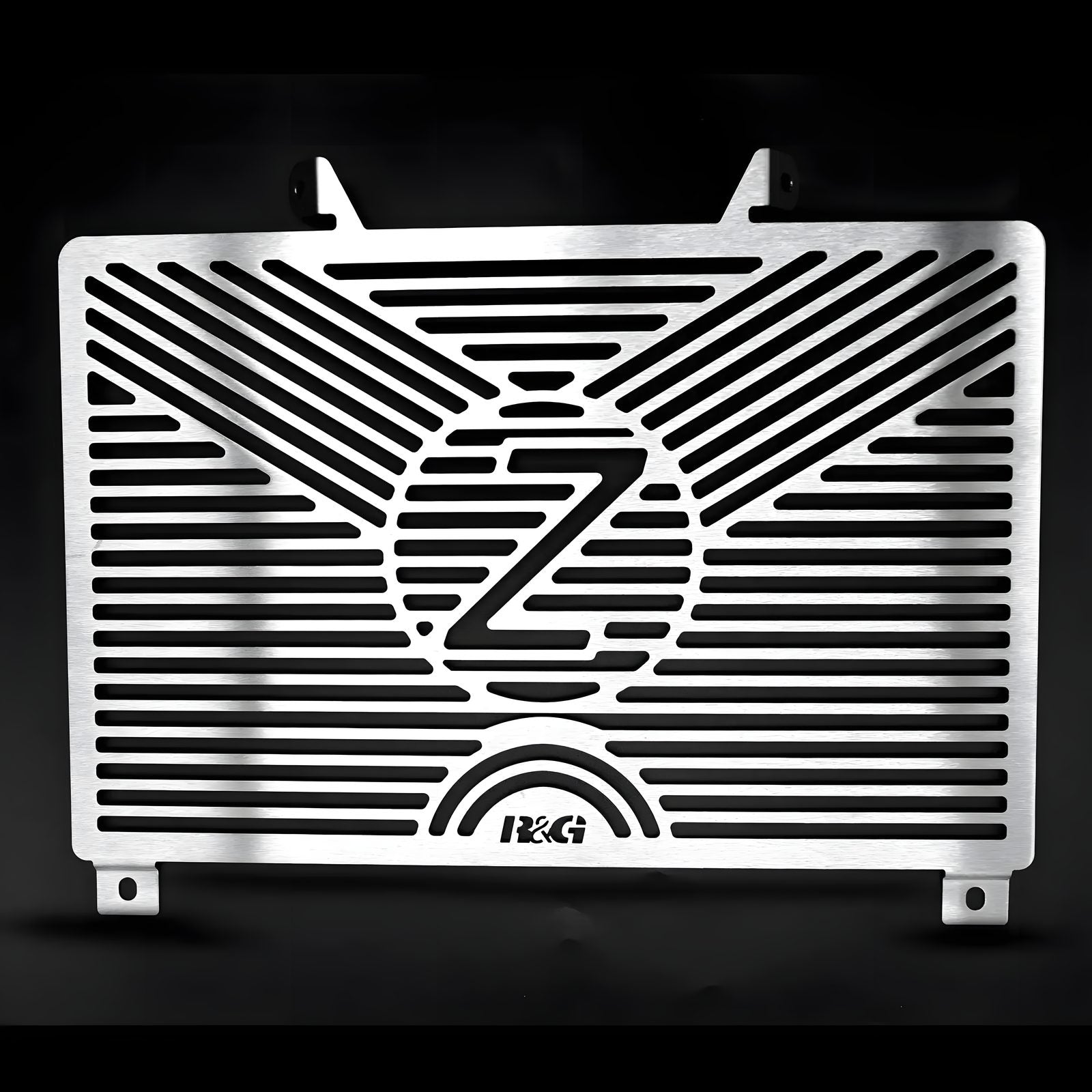 PROTEZIONE RADIATORE CON LOGO R&G PER KAWASAKI Z 900 RS 2021 > 2024 INOX