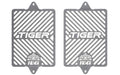 GRIGLIA RADIATORE LOGO COPPIA R&G PER TRIUMPH TIGER 850 SPORT 2021 > 2025 INOX
