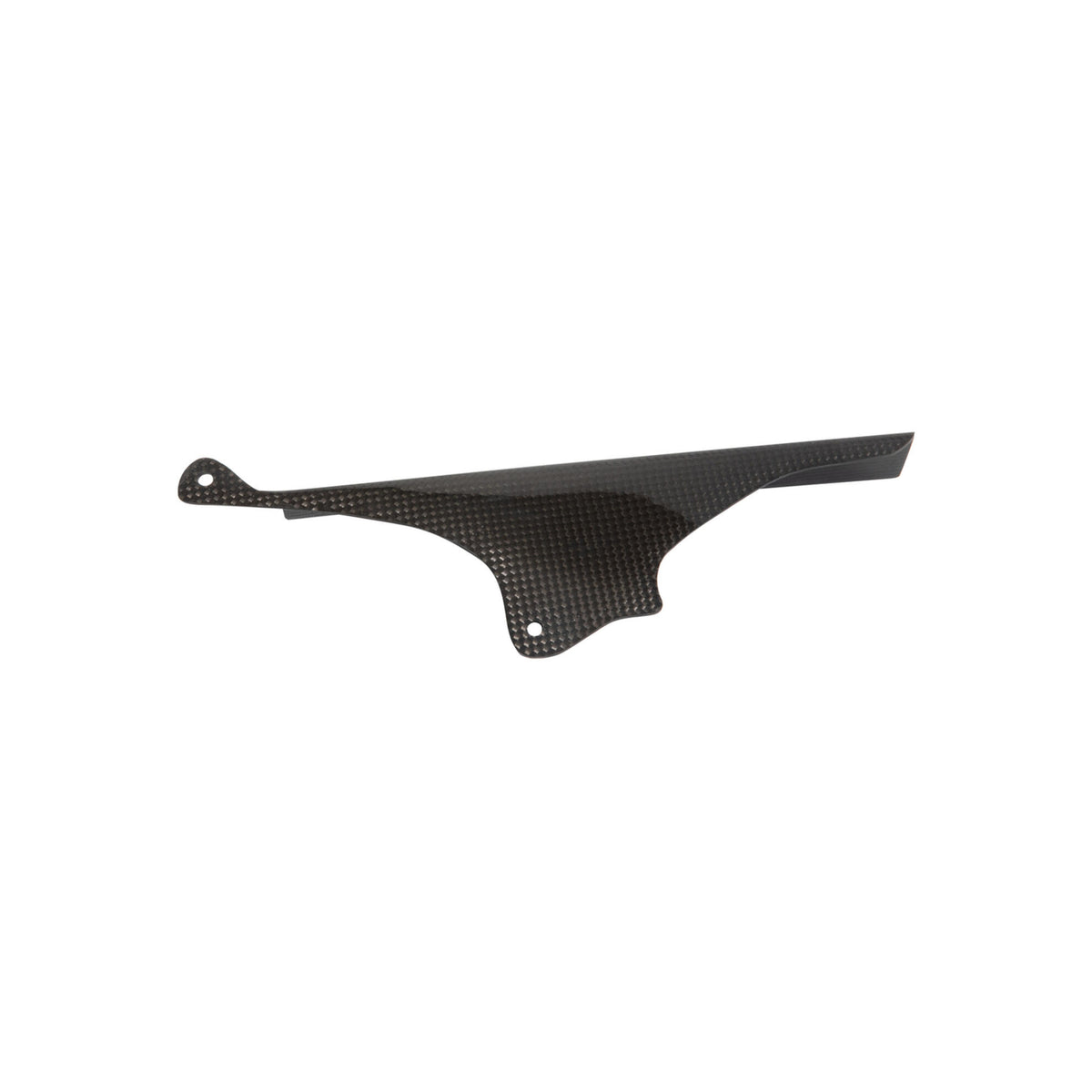 PARACATENA IN CARBONIO LIGHTECH COMPATIBILE PER APRILIA RSV4 2009 > 2019 1 PEZZO NERO LUCIDO CARA3012