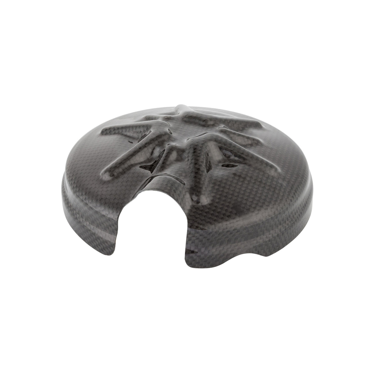 PROTEZIONE CARTER FRIZIONE IN CARBONIO LIGHTECH COMPATIBILE PER APRILIA RSV4 1100 2021 > 2024 1 PEZZO NERO LUCIDO CARA3030