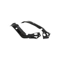 PROTEZIONI TELAIO IN CARBONIO LIGHTECH COMPATIBILE PER BMW S 1000 RR 2015 > 2018 COPPIA NERO LUCIDO CARB1051