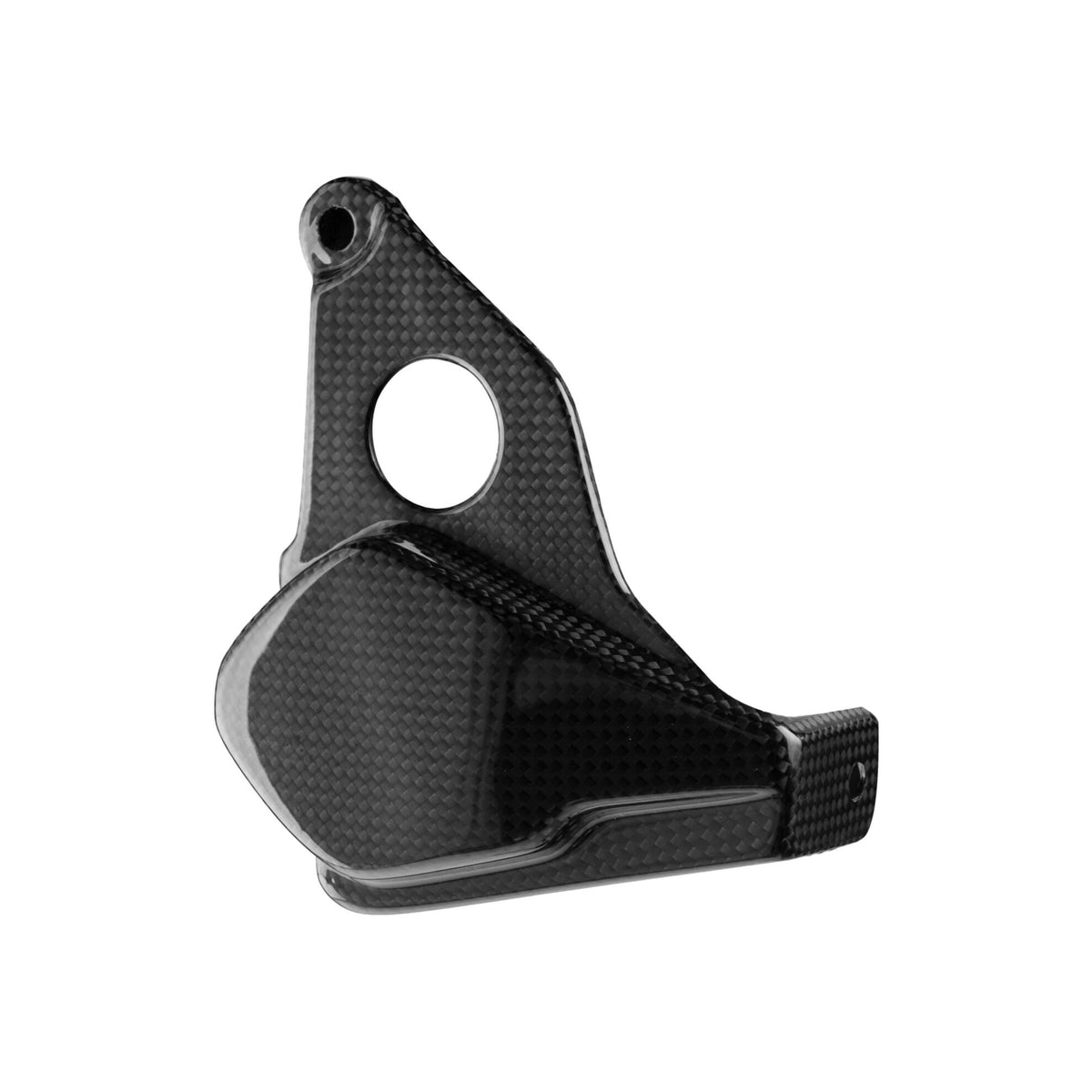 PROTEZIONE CARTER PICKUP IN CARBONIO LIGHTECH COMPATIBILE PER BMW S 1000 RR 2019 > 2025 1 PEZZO NERO LUCIDO CARB1918