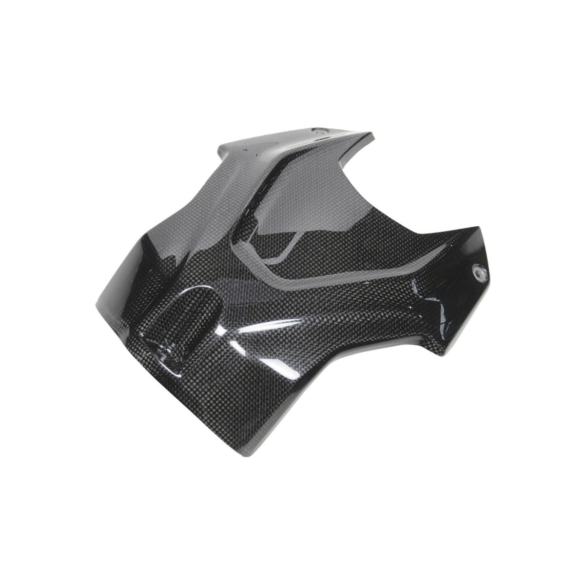 PROTEZIONE SERBATOIO IN CARBONIO COPERCHIO LIGHTECH COMPATIBILE PER BMW S 1000 RR 2019 > 2025 1 PEZZO NERO LUCIDO CARB1929