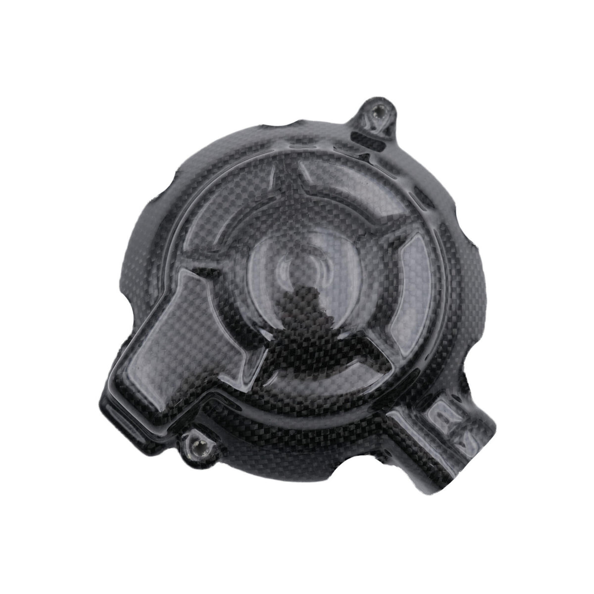PROTEZIONE CARTER ALTERNATORE IN CARBONIO LIGHTECH COMPATIBILE PER BMW S 1000 R 2021 > 2024 1 PEZZO NERO LUCIDO CARB1940