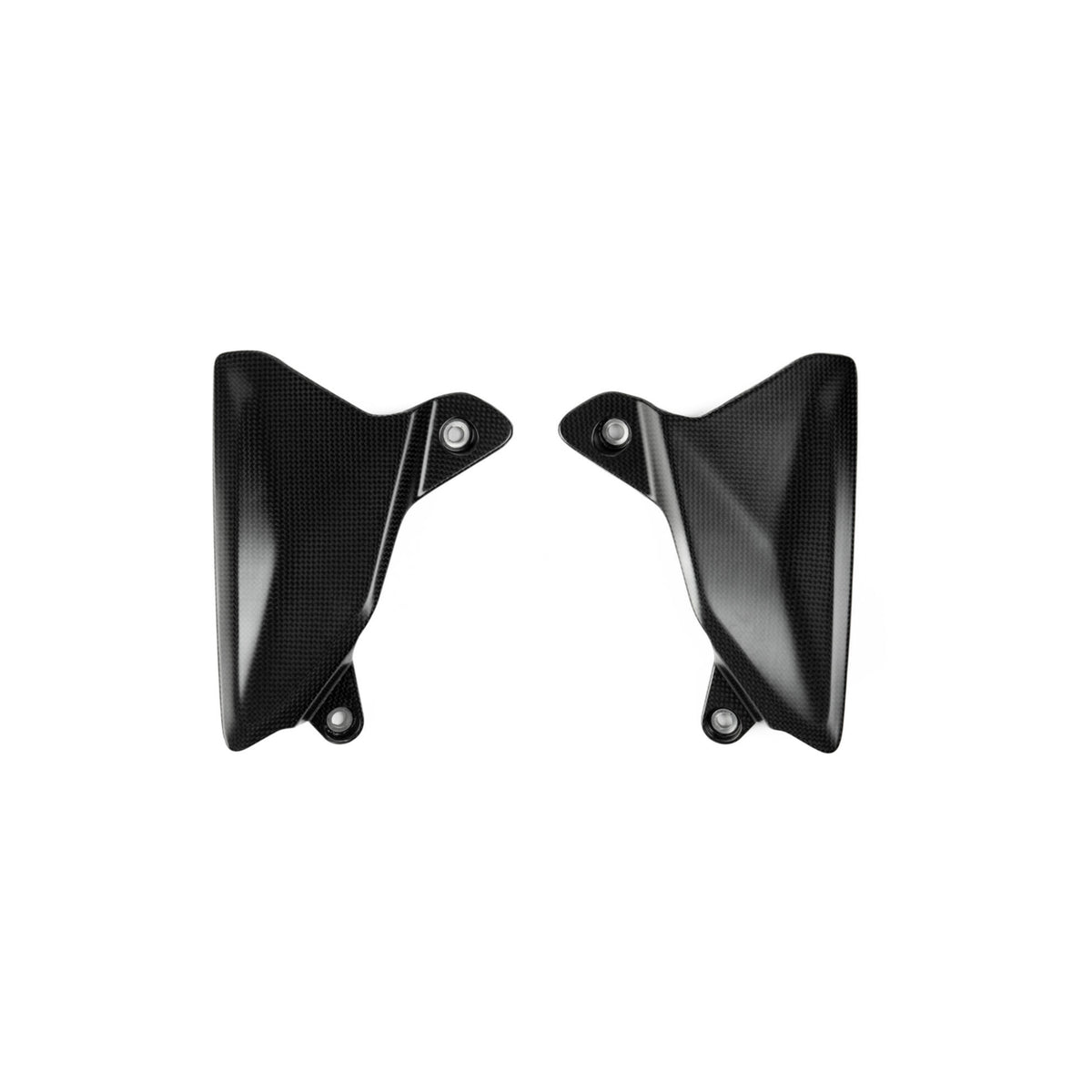 SPOILER LATERALE DOWNFORCE IN CARBONIO DEFLETTORI SOTTO CUPOLINO DX/SX LIGHTECH COMPATIBILE PER DUCATI MULTISTRADA V4 PIKES PEAK 2022 > 2024 COPPIA NERO OPACO CARD0215M