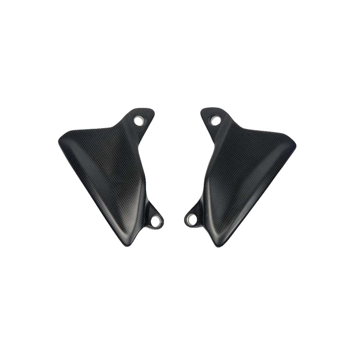 SPOILER LATERALE DOWNFORCE IN CARBONIO DEFLETTORI SOTTO CUPOLINO DX/SX LIGHTECH COMPATIBILE PER DUCATI MULTISTRADA V4 PIKES PEAK 2022 > 2024 COPPIA NERO LUCIDO CARD0215