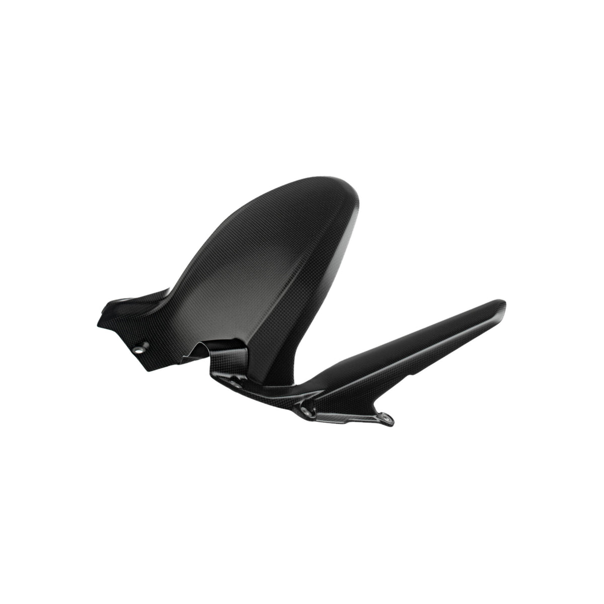 PARAFANGO POSTERIORE IN CARBONIO LIGHTECH COMPATIBILE PER DUCATI MULTISTRADA V4 S 2021 > 2023 1 PEZZO NERO OPACO CARD0220M