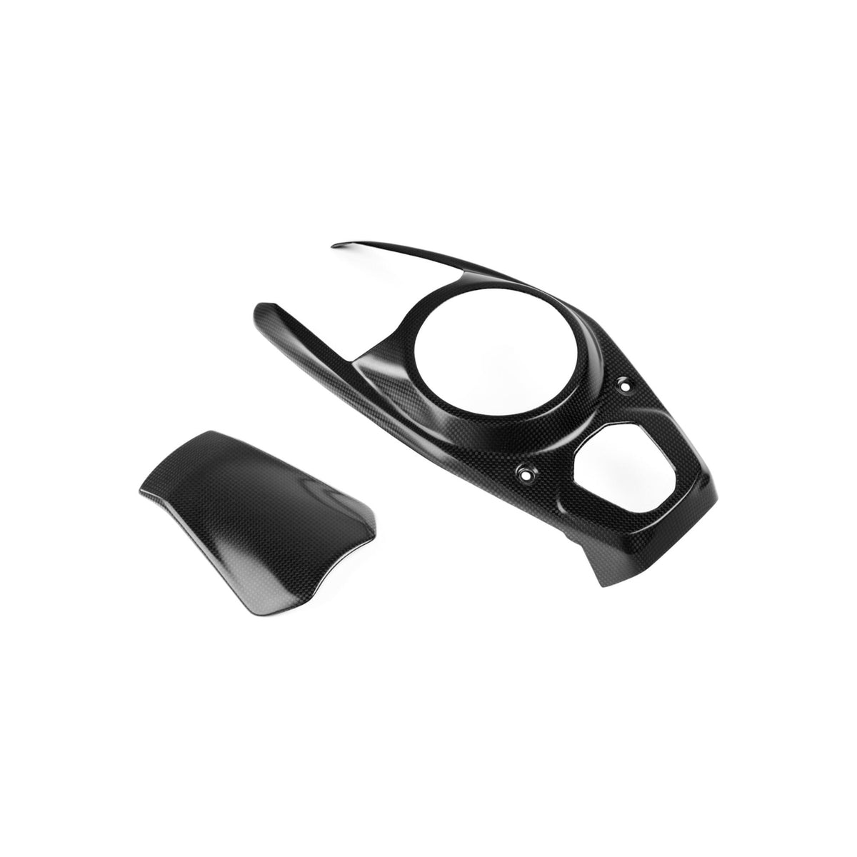 PROTEZIONE SERBATOIO IN CARBONIO COPERCHIO LIGHTECH COMPATIBILE PER DUCATI MULTISTRADA V4 2021 > 2024 1 PEZZO NERO OPACO CARD0229M