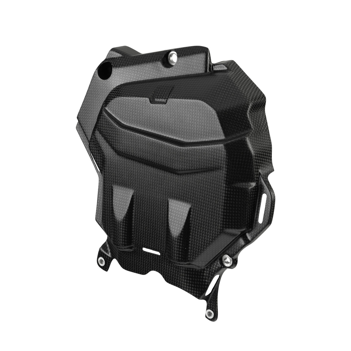 PROTEZIONE TESTA CILINDRO IN CARBONIO COVER TESTE MOTORE DESTRO LIGHTECH COMPATIBILE PER DUCATI MULTISTRADA V4 PIKES PEAK 2022 > 2024 1 PEZZO NERO OPACO CARD0241M