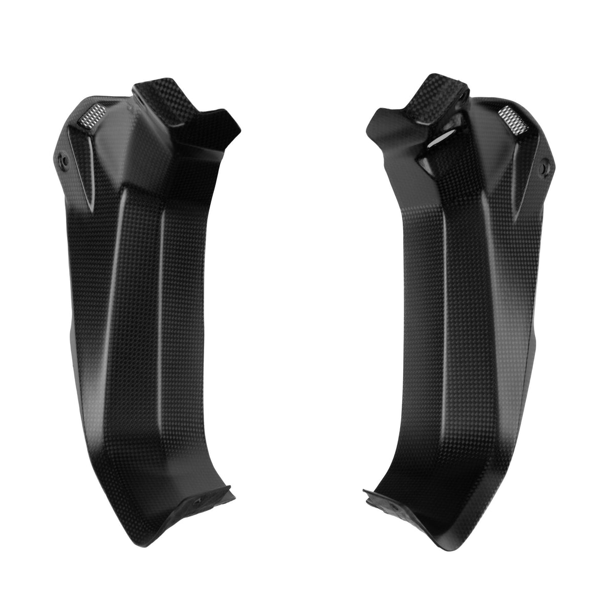 COVER CARENA INTERNO IN CARBONIO FIANCHETTI INTERNI CARENA DX+SX LIGHTECH COMPATIBILE PER DUCATI MULTISTRADA V4 2021 > 2024 COPPIA NERO OPACO CARD0282M