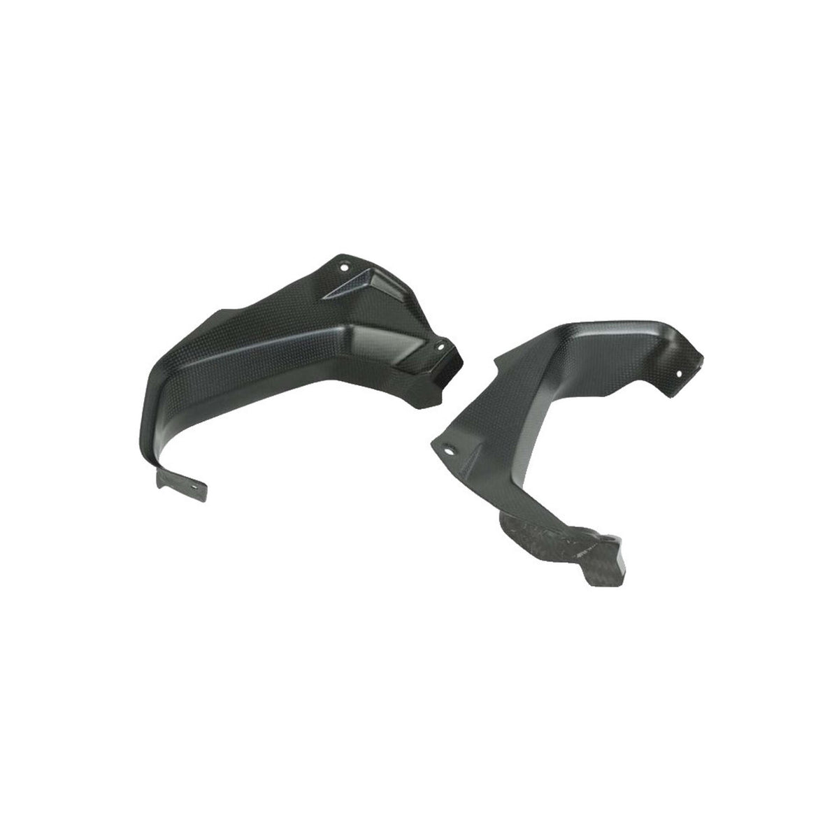 COVER CARENA INTERNO IN CARBONIO FIANCHETTI INTERNI CARENA DX+SX LIGHTECH COMPATIBILE PER DUCATI MULTISTRADA V4 S 2021 > 2023 COPPIA NERO LUCIDO CARD0282