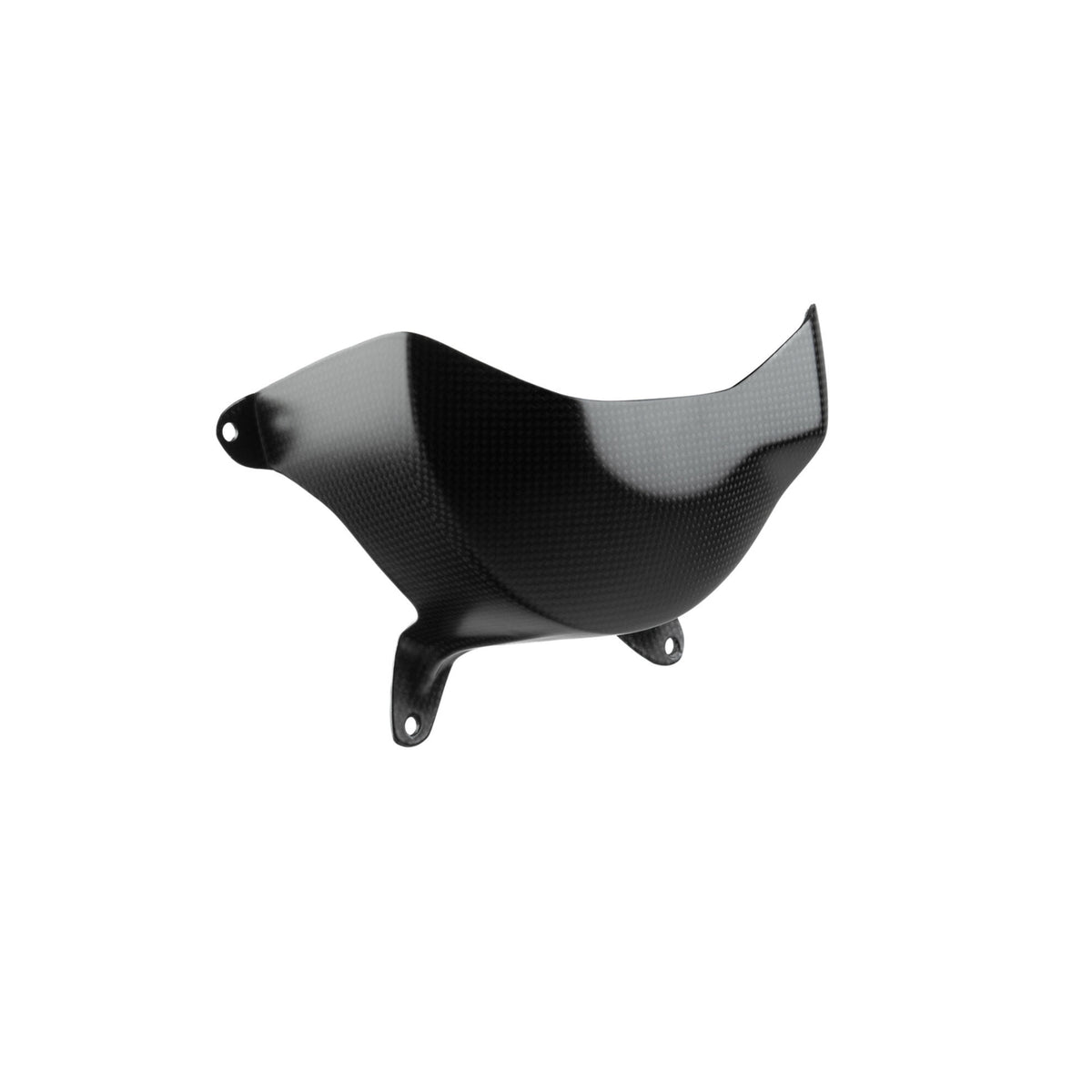 PROTEZIONE CARTER FRIZIONE IN CARBONIO LIGHTECH COMPATIBILE PER DUCATI MULTISTRADA V4 S 2021 > 2023 1 PEZZO NERO OPACO CARD0730M