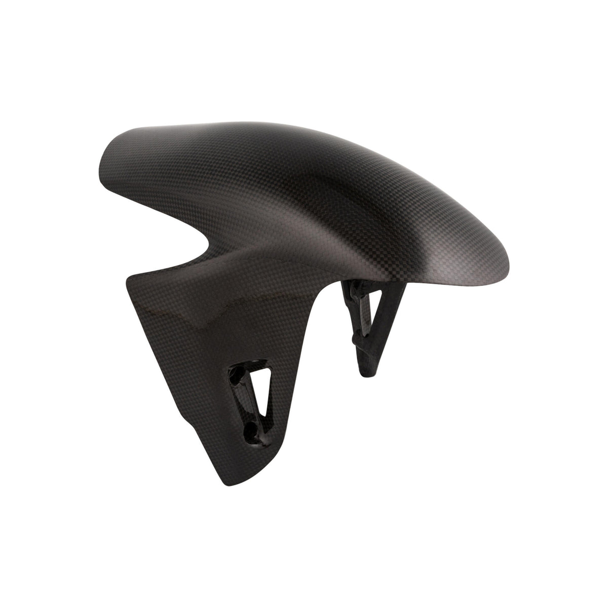 PARAFANGO ANTERIORE IN CARBONIO LIGHTECH COMPATIBILE PER DUCATI STREETFIGHTER V4 S 2020 > 2024 1 PEZZO NERO LUCIDO CARD0810