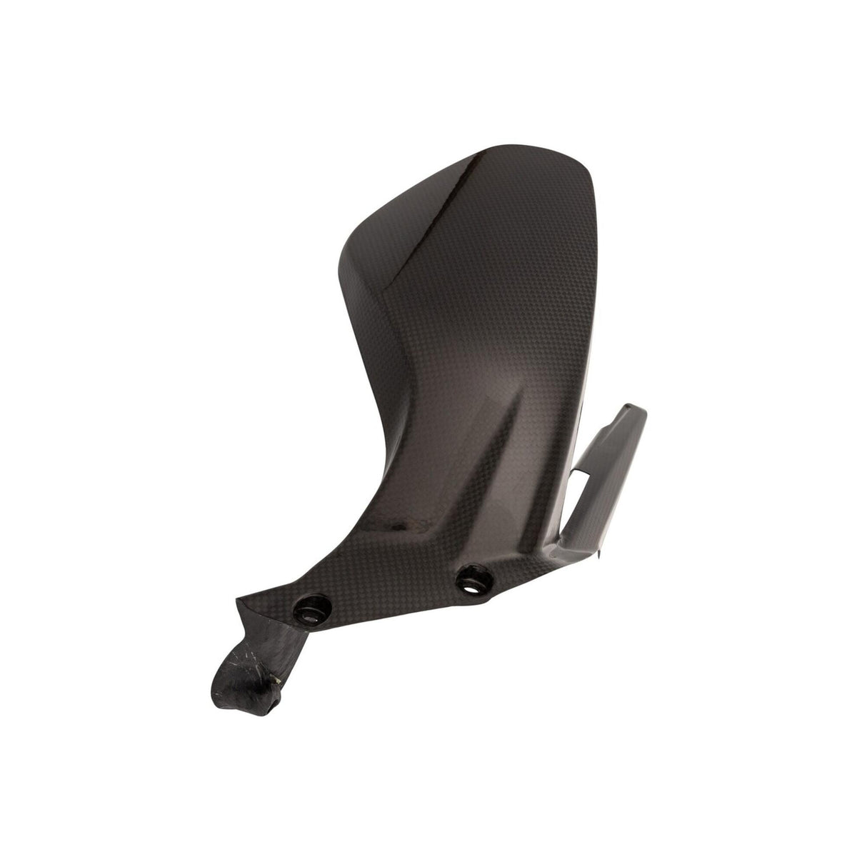 PARAFANGO POSTERIORE IN CARBONIO LIGHTECH COMPATIBILE PER DUCATI PANIGALE V4 S 2018 > 2024 1 PEZZO NERO LUCIDO CARD0820