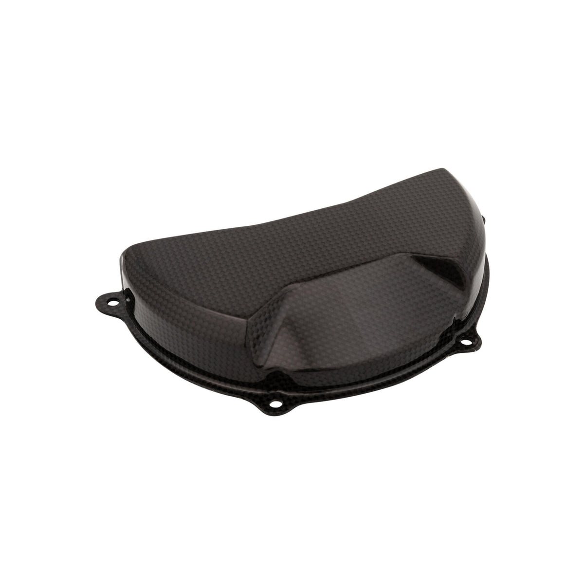 PROTEZIONE CARTER FRIZIONE IN CARBONIO LIGHTECH COMPATIBILE PER DUCATI STREETFIGHTER V4 2020 > 2024 1 PEZZO NERO LUCIDO CARD0830