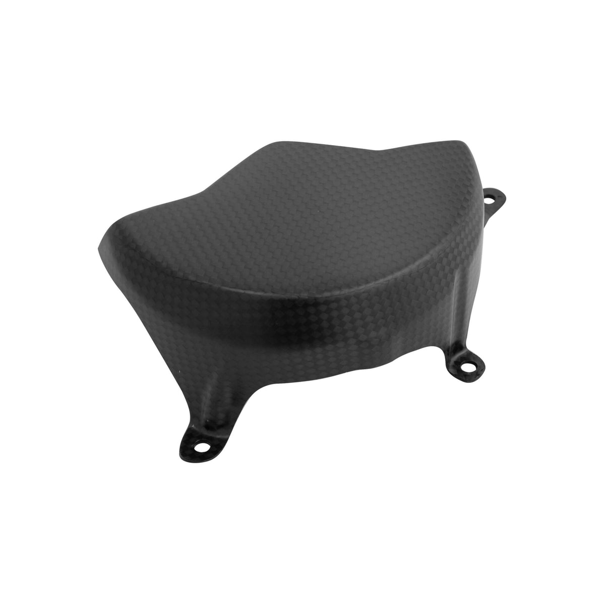 PROTEZIONE CARTER ALTERNATORE IN CARBONIO LIGHTECH COMPATIBILE PER DUCATI STREETFIGHTER V4 S 2020 > 2024 1 PEZZO NERO OPACO CARD0840M