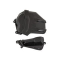 KIT PROTEZIONE CARTER MOTORE IN CARBONIO COPERTURA LIGHTECH COMPATIBILE PER DUCATI STREETFIGHTER V4 S 2020 > 2024 COPPIA NERO OPACO CARD0841M