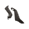 COVER SERBATOIO INFERIORE IN CARBONIO FIANCHETTI SOTTO SERBATOIO LIGHTECH COMPATIBILE PER DUCATI PANIGALE V4 2018 > 2024 COPPIA NERO LUCIDO CARD0880