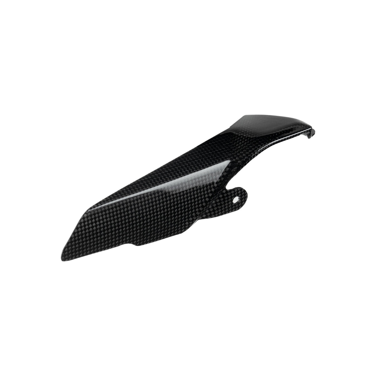 PARACATENA IN CARBONIO LIGHTECH COMPATIBILE PER DUCATI PANIGALE 1199 2012 > 2017 1 PEZZO NERO LUCIDO CARD1012