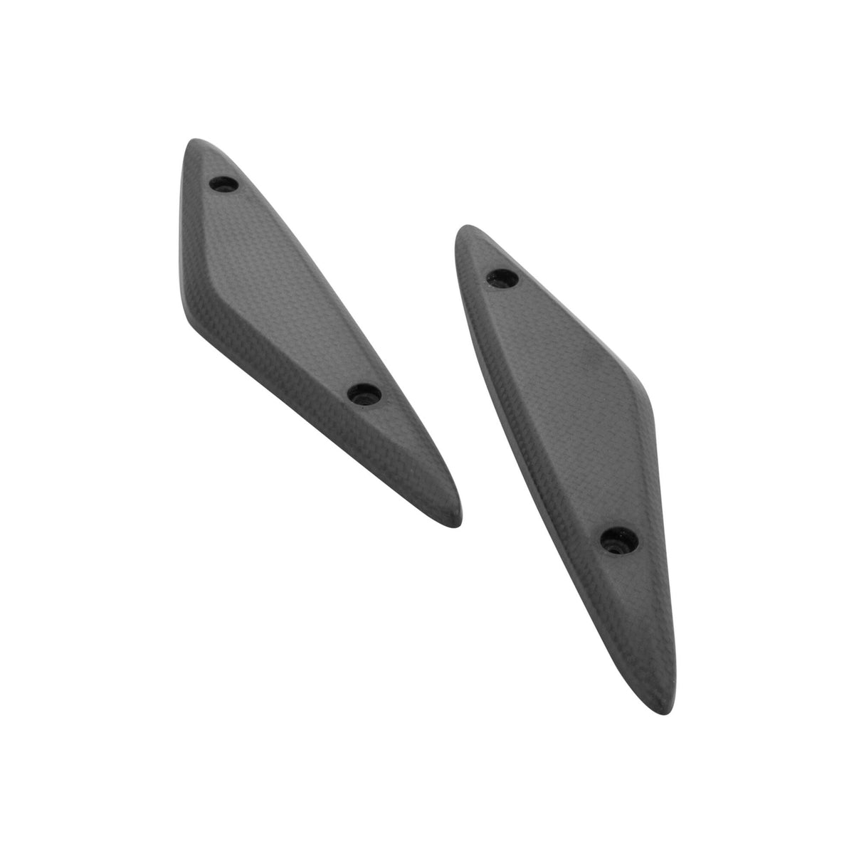 COVER SERBATOIO INFERIORE IN CARBONIO FIANCHETTI SOTTO SERBATOIO LIGHTECH COMPATIBILE PER DUCATI HYPERMOTARD 821 2013 > 2014 COPPIA NERO OPACO CARD2080M