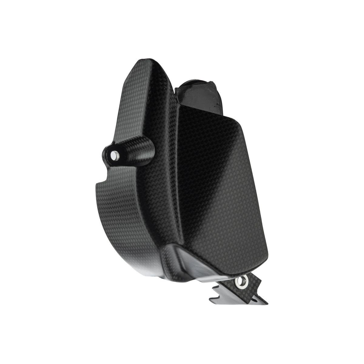 PROTEZIONE CARTER PIGNONE IN CARBONIO LIGHTECH COMPATIBILE PER DUCATI PANIGALE V4 S 2025 > 2026 1 PEZZO NERO OPACO CARD2445M