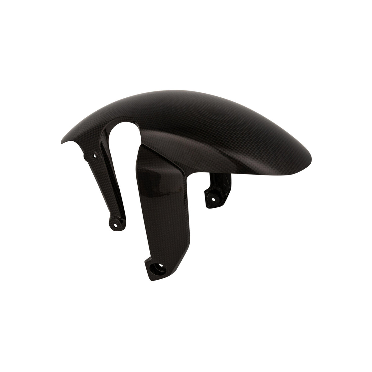 PARAFANGO ANTERIORE IN CARBONIO LIGHTECH COMPATIBILE PER HONDA CB1000R 2018 > 2020 1 PEZZO NERO LUCIDO CARH7710