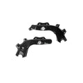 PROTEZIONI TELAIO IN CARBONIO LIGHTECH COMPATIBILE PER KAWASAKI ZX4RR 2024 > 2025 COPPIA NERO LUCIDO CARK0450