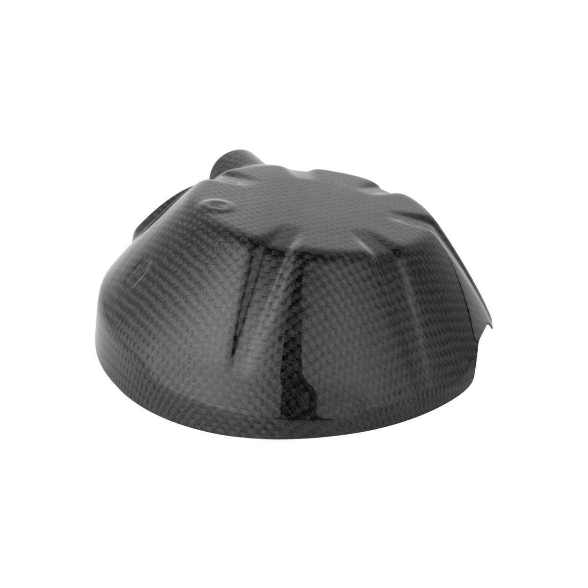 PROTEZIONE CARTER FRIZIONE IN CARBONIO LIGHTECH COMPATIBILE PER KAWASAKI Z900 2017 > 2026 1 PEZZO NERO LUCIDO CARK8030