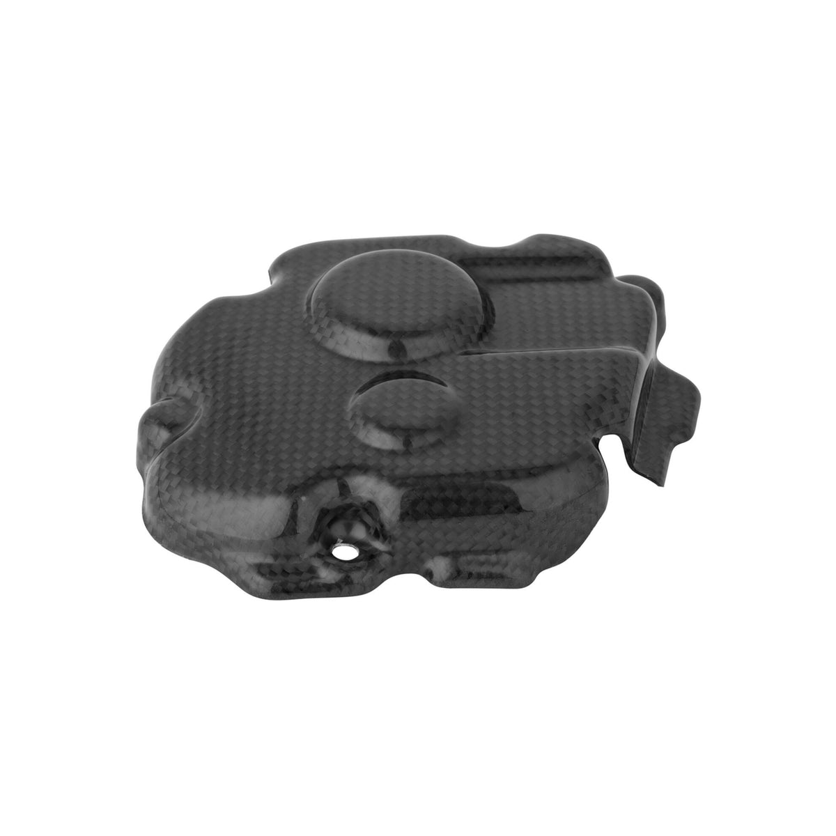 PROTEZIONE CARTER PICKUP IN CARBONIO LIGHTECH COMPATIBILE PER KAWASAKI ZX10R 2011 > 2025 1 PEZZO NERO LUCIDO CARK9618
