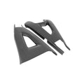 PROTEZIONI FORCELLONE IN CARBONIO LIGHTECH COMPATIBILE PER KAWASAKI ZX10R 2016 > 2025 COPPIA NERO LUCIDO CARK9860
