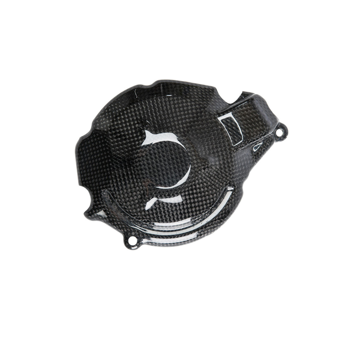 PROTEZIONE CARTER ALTERNATORE IN CARBONIO LIGHTECH COMPATIBILE PER SUZUKI GSX R1000R 2017 > 2025 1 PEZZO NERO LUCIDO CARS6540