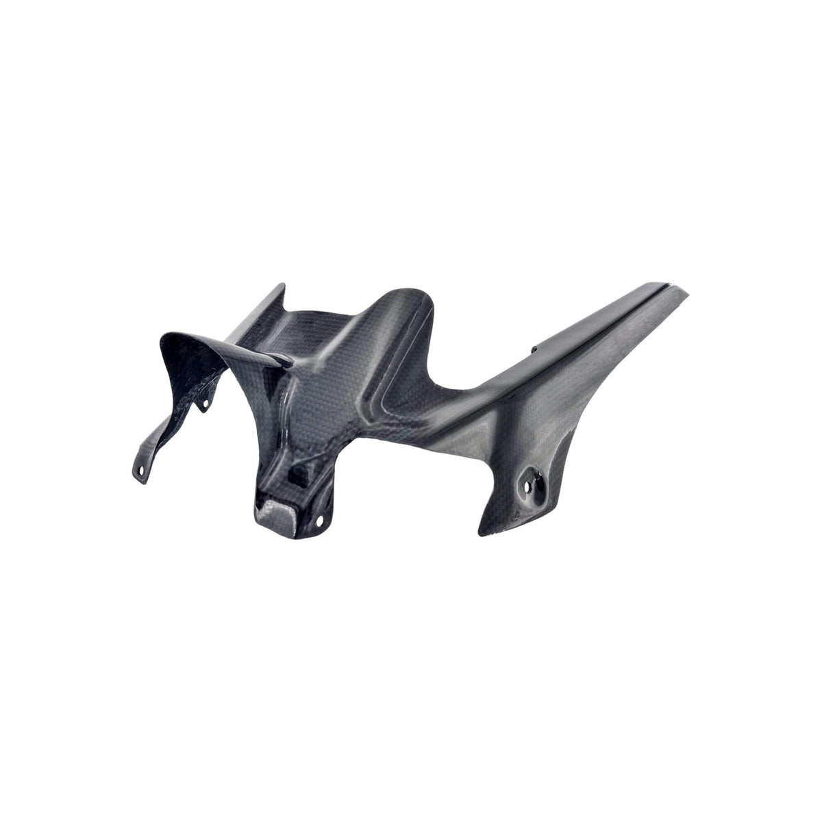 PARAFANGO POSTERIORE IN CARBONIO LIGHTECH COMPATIBILE PER YAMAHA R7 2022 > 2025 1 PEZZO NERO LUCIDO CARY0720