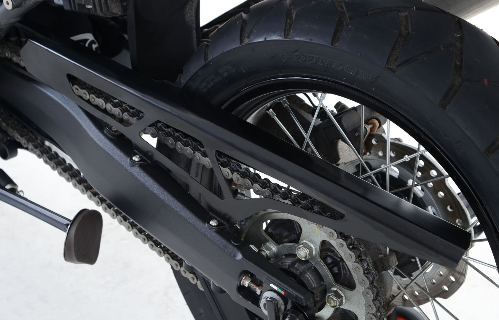 PARACATENA R&G PER HONDA CRF 1000 L AFRICA TWIN ADV SPORTS 2018 > 2019 NERO