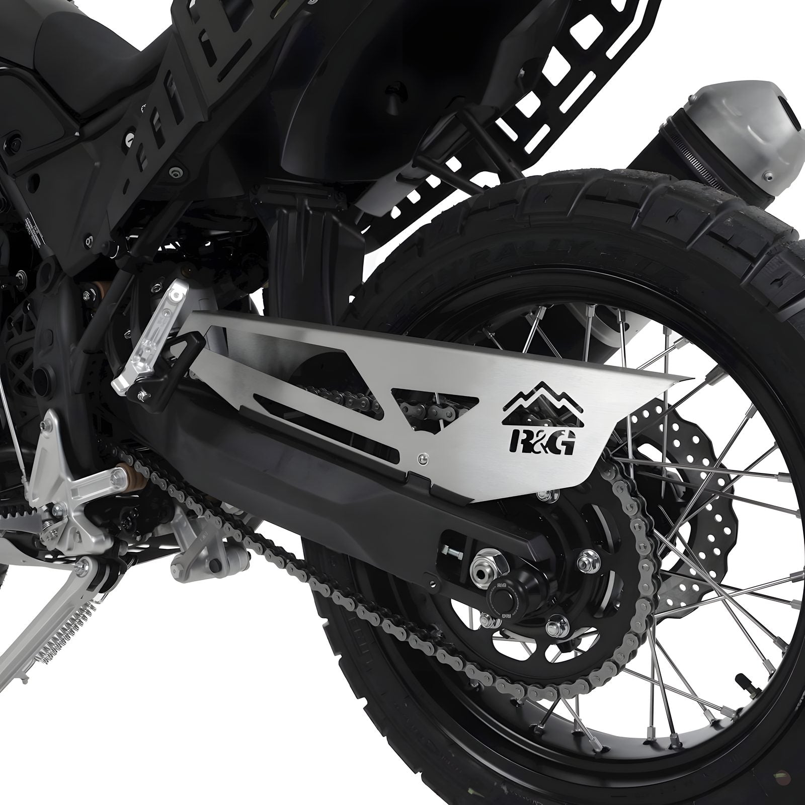PARACATENA R&G COMPATIBILE PER YAMAHA TENERE 700 2019 > 2024 INOX CG0021SI