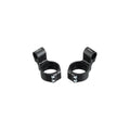 SEMIMANUBRI RACING IN ALLUMINIO CNC Ø51 OFFSET 40 INCLINAZIONE 6,5° LIGHTECH COMPATIBILE PER APRILIA RS 660 2025 > 2025 COPPIA 275 MM NERO CLP512040