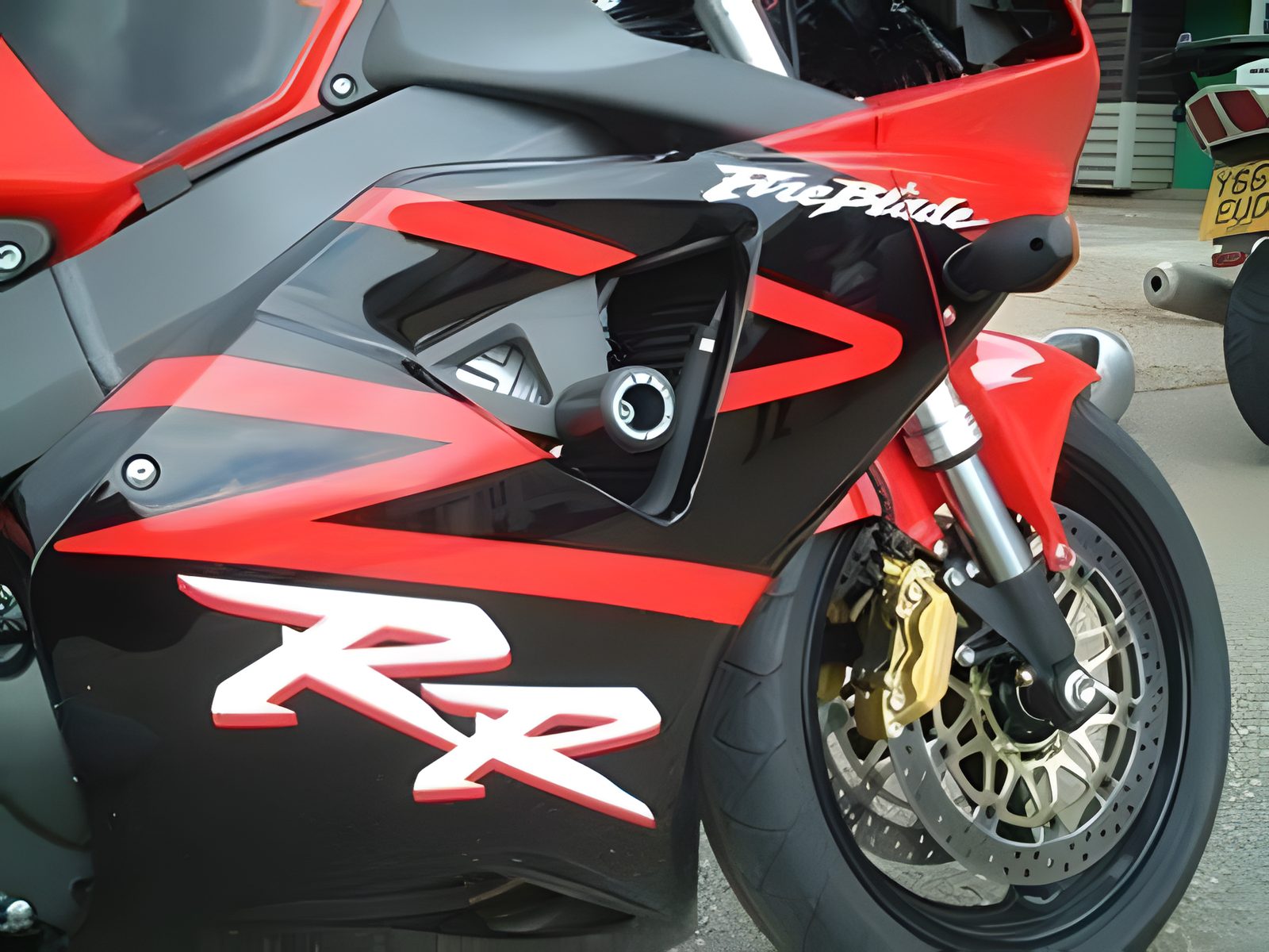 R&G PROTEZIONE TAMPONI CLASSIC PER HONDA CBR 954 RR 2002 2003 NO MOD CP0017BL