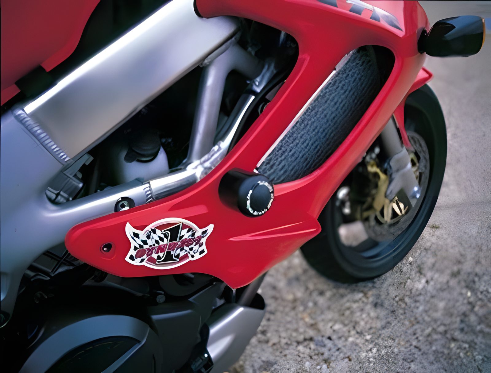 PROTEZIONI TELAIO TAMPONI R&G PER HONDA VTR 1000 FIRESTORM FORI CARENA CP0018BL
