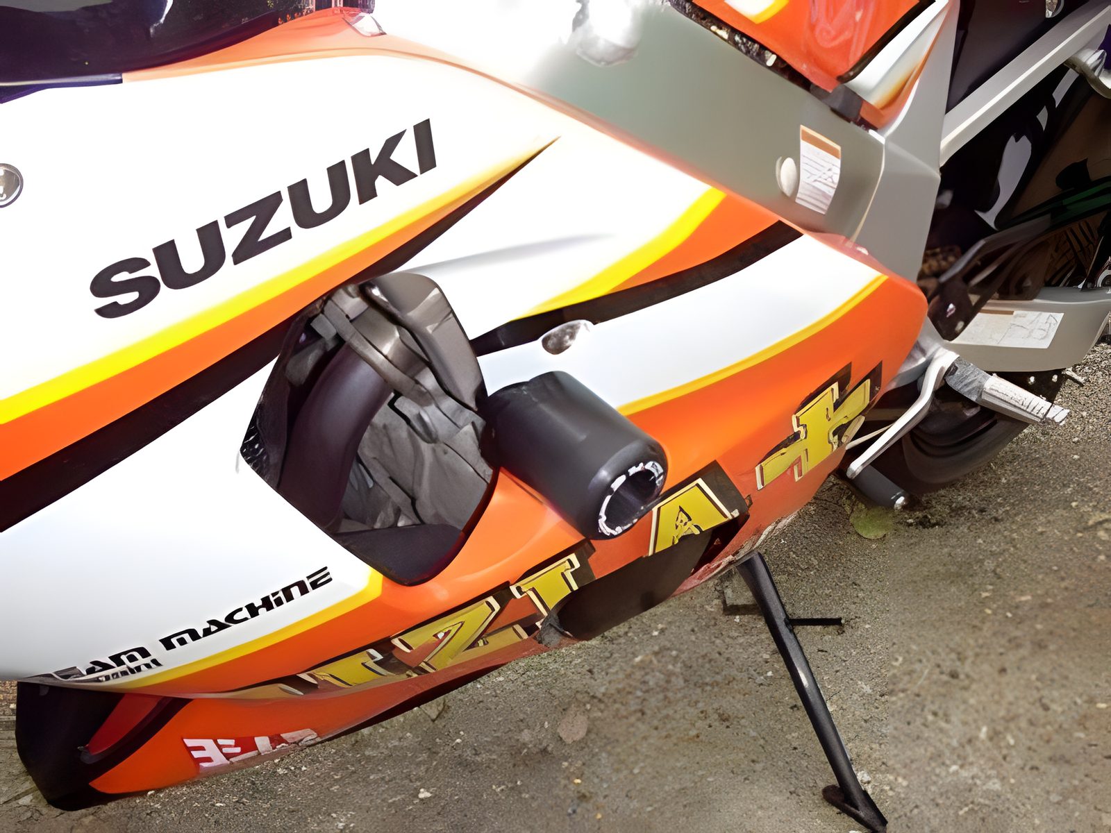R&G PROTEZIONE TAMPONI CLASSIC PER SUZUKI GSXR 600 2001 > 2003 LHS CP0029BL