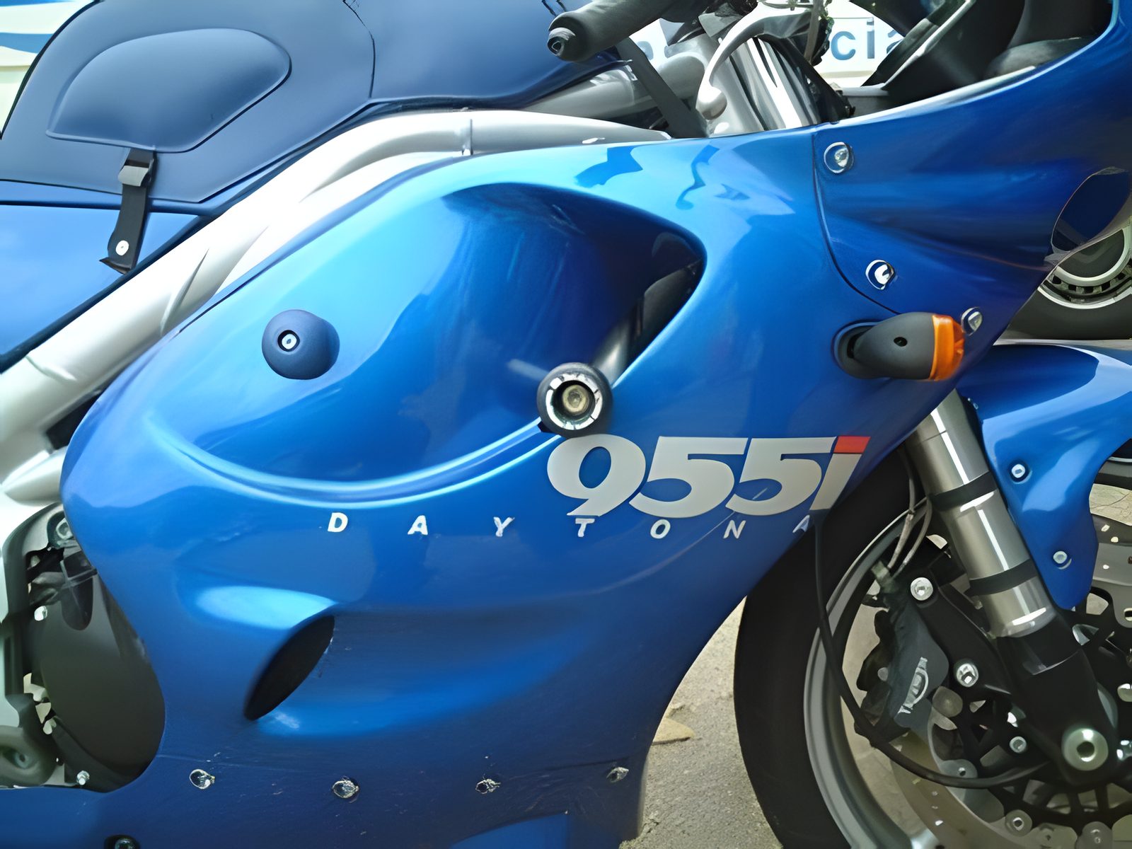 R&G PROTEZIONE TAMPONI ANTICADUTA CLASSIC STYLE PER TRIUMPH 595 1997 > 2006